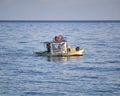 Traditional `Kaiki` fishing boat Royalty Free Stock Photo