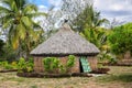 Traditional Kanak house on Ouvea Island, Loyalty Islands, New Caledonia Royalty Free Stock Photo