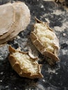 Traditional karelian pasties with rice