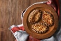 Traditional karelian pies