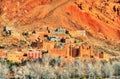 Traditional Kasbah fortress in Dades Valley in the High Atlas Mountains, Morocco
