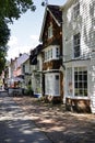 Traditional Kent village with historic buildings