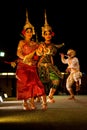 Traditional Khmer dance depicting ramayana