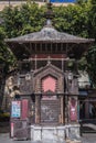 Traditional kiosk in Palermo, Sicily Island, Italy