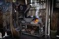 Traditional Kitchen in Ben Tre porvince