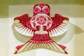 traditional kite like a bird with beautiful decoration
