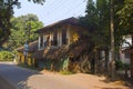 Traditional Konkani house near Kihim beach, Alibag