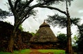 Traditional Konso tribe village, Karat Konso , Ethiopia Royalty Free Stock Photo