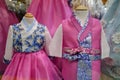 Traditional korean dress Royalty Free Stock Photo