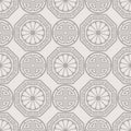 Traditional korean, japanese, chinese seamless pattern design Royalty Free Stock Photo