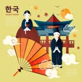 Traditional Korean poster