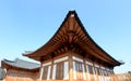 Traditional Korean Roof Royalty Free Stock Photo