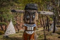 Traditional Korean statue at Pocheon Art Valley.