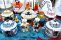 Traditional Kyrgyz toys, made of felt