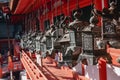 Traditional lamps of the most beautiful shrine in Japan Kasuga Taisha in Nara Japan