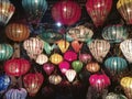 Traditional lanterns at Hoi An, the city is UNESCO world heritage, Vietnam. Royalty Free Stock Photo