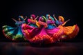 Traditional Latin American dance troupe