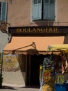 Traditional Le Muy bakery entrance.