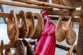 Traditional Lebanese Kaak bread for sale.