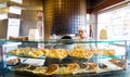 Traditional Lebanese sweets and pizza