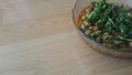 Traditional lentils Channa/Chola Masala or chick peas curry or chole bhature