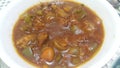 Traditional lentils Channa Masala or chick peas curry or Chola Masala