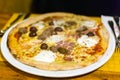 Traditional local maltese pizza