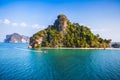 Traditional longtail Thai boat