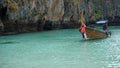 Traditional longtailboat in thailand