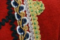 Traditional macedonian costume, details