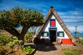 Traditional Madeira house in Santana