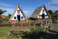 Traditional Madeira houses at Santana