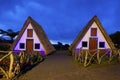 Traditional Madeira houses at Santana