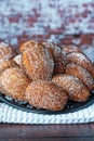 Traditional Madeleines cakes Royalty Free Stock Photo