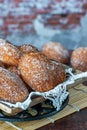 Traditional Madeleines cakes Royalty Free Stock Photo