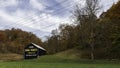 Traditional Mail Pouch Tobacco painted barn Royalty Free Stock Photo