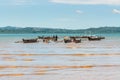 Traditional malagasy boat - canoe, Africa, Madagascar