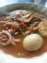 Traditional Malaysian Delicacy Laksa