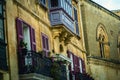 Traditional Maltese Architecture Malta Buildings Traditional Houses and Streets Tourism Concept Travel Background Exotic destinati