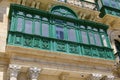 Traditional Maltese Balcony in Valletta