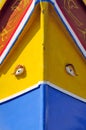 Traditional Maltese Boat, called Luzzu Royalty Free Stock Photo