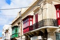 Traditional Maltese buildings, Victoria, Gozo.