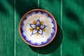 Traditional maltese hand-painted plate