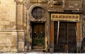 Traditional maltese vintage house - front details - Valletta - Malta