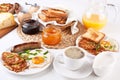 Traditional Manhattan brunch Royalty Free Stock Photo