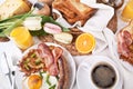 Traditional Manhattan Brunch Royalty Free Stock Photo