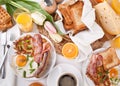 Traditional Manhattan brunch Royalty Free Stock Photo