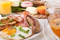 Traditional Manhattan brunch Royalty Free Stock Photo