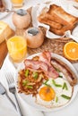 Traditional Manhattan brunch Royalty Free Stock Photo