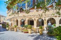 Mansion with shady arcade, Doha, Qatar